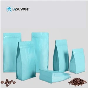 Bag Pecynnu Te Bean Coffi 500g 1kg gyda Falf Eco -Gyfeillgar