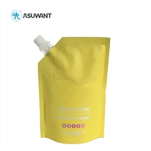 Golchi Golchi Hylif Porth Expout Bag Hylif Gyda Nozzles Cap