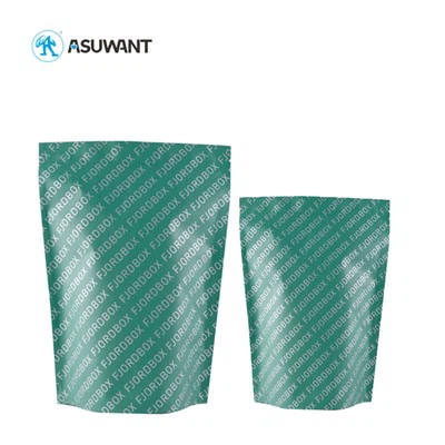 Prawf Lleithder Bagiau zipper sefyll i fyny plastig plastig wedi'i lamineiddio eco -gyfeillgar