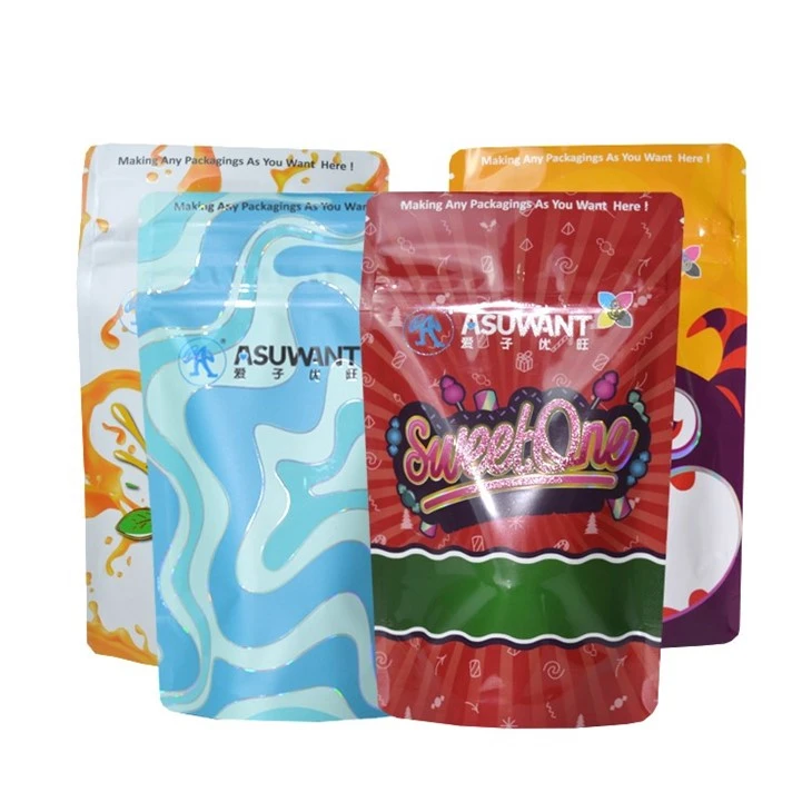 CR Childproof Pouch Partial Spot UV Laminated Bag suppliers
