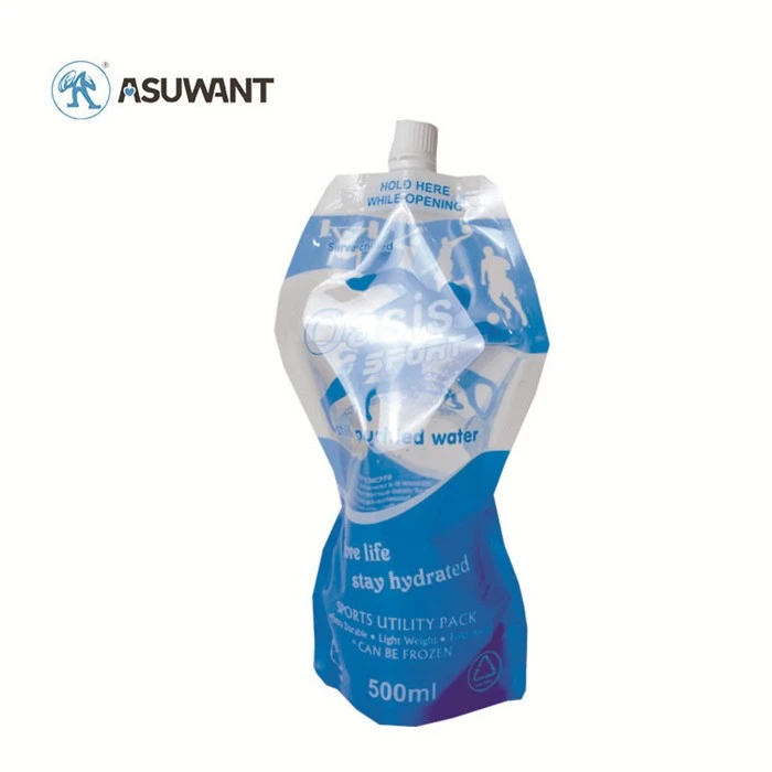Pecynnu Bwyd Argraffedig Gradd Bwyd Gwasgfa Plastig Bag Jeli Hylif Bag Pecynnu Sudd Parth Porth